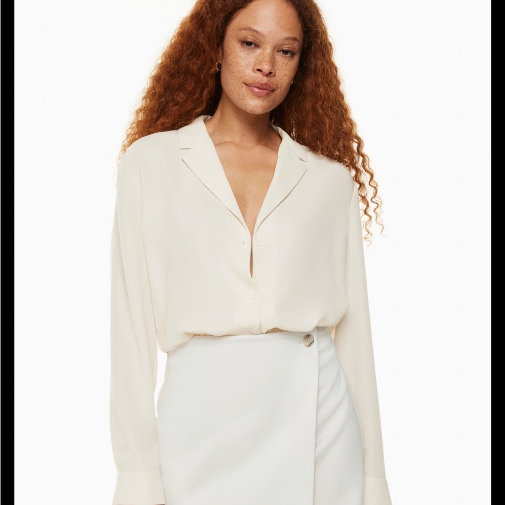 Aritzia Babaton Monocle top in Birch